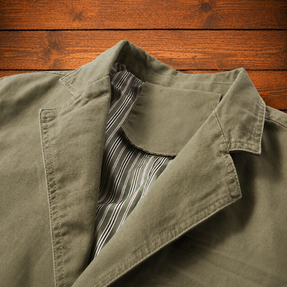 Veste Décontractée Vintage