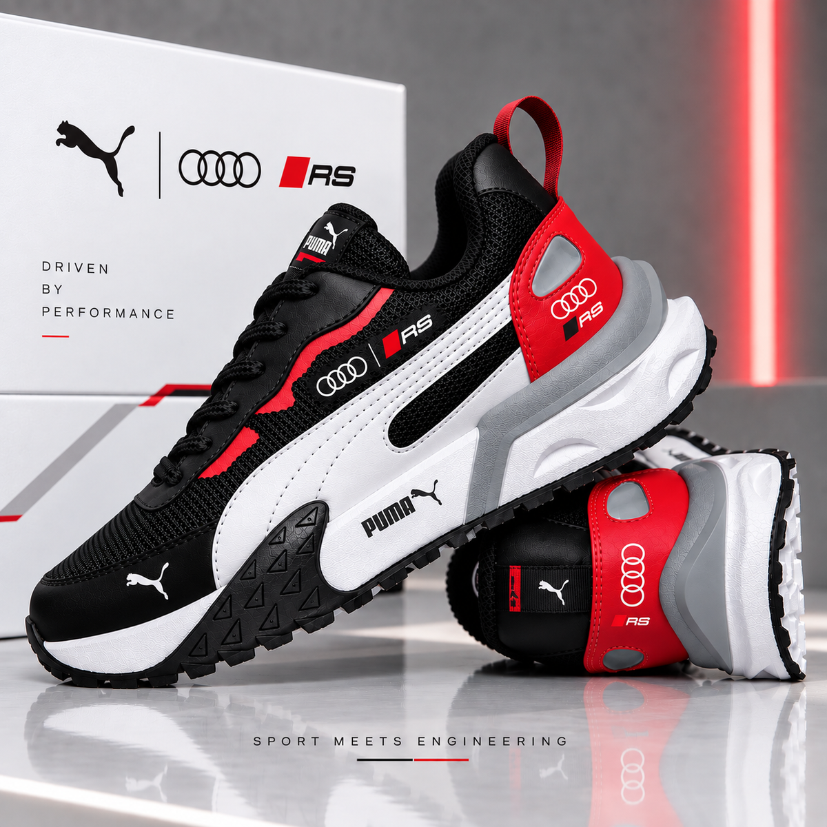 PM RS Sneakers™ | Chaussures Modernes de Marche Décontractée