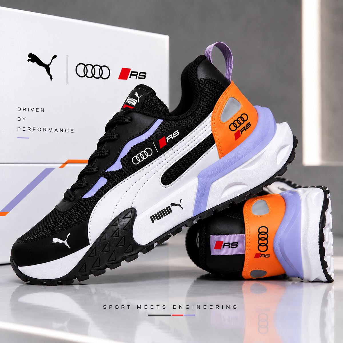 PM RS Sneakers™ | Chaussures Modernes de Marche Décontractée