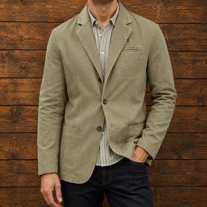 Veste Décontractée Vintage