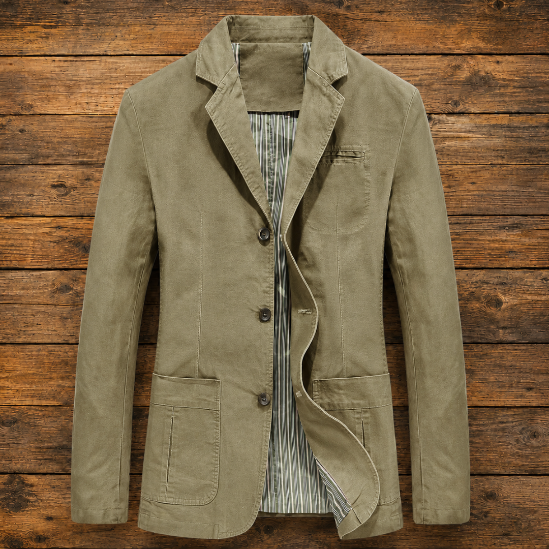 Veste Décontractée Vintage