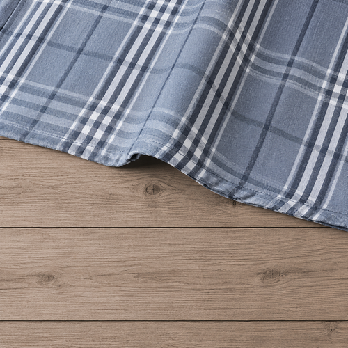 Chemise à Carreaux à Manches Longues