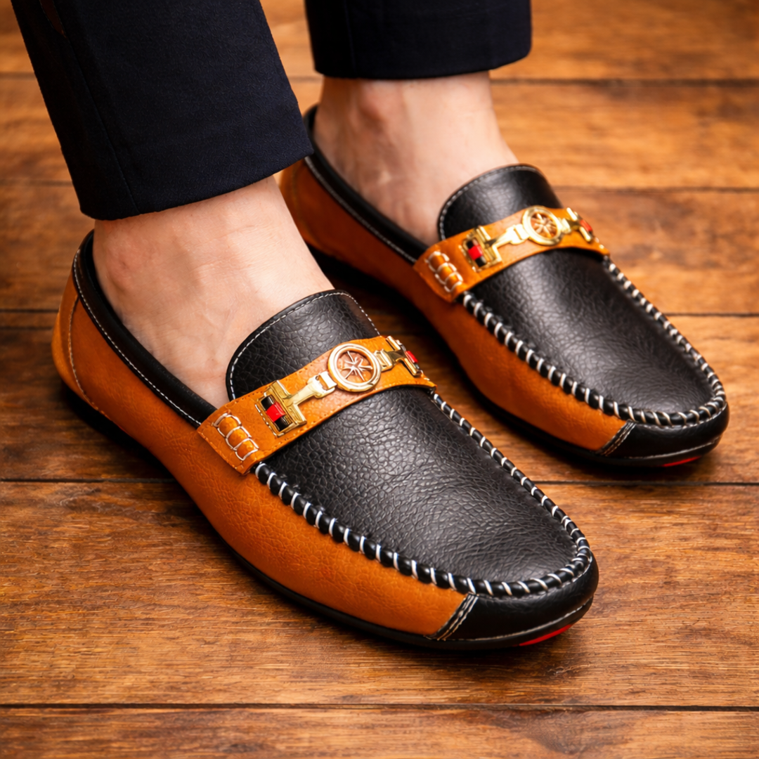 Mocassins Modernes en Cuir
