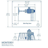 Backyard Discovery Monterey Swing Set