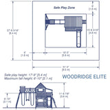 Backyard Discovery Woodridge Elite Swing Set