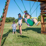Backyard Discovery Woodridge Elite Swing Set