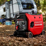 Predator 5000 Watt Dual-Fuel Super Quiet Inverter Generator with Remote Start and CO Secure Technology