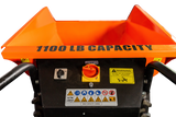 Detail K2 Big Dump 1100 Pound Electric Power Dump Cart