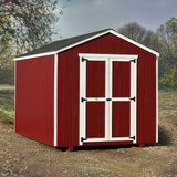 Home shed Little Cottage Co Value Gable Wood Shed Kit Blaze 32 In.