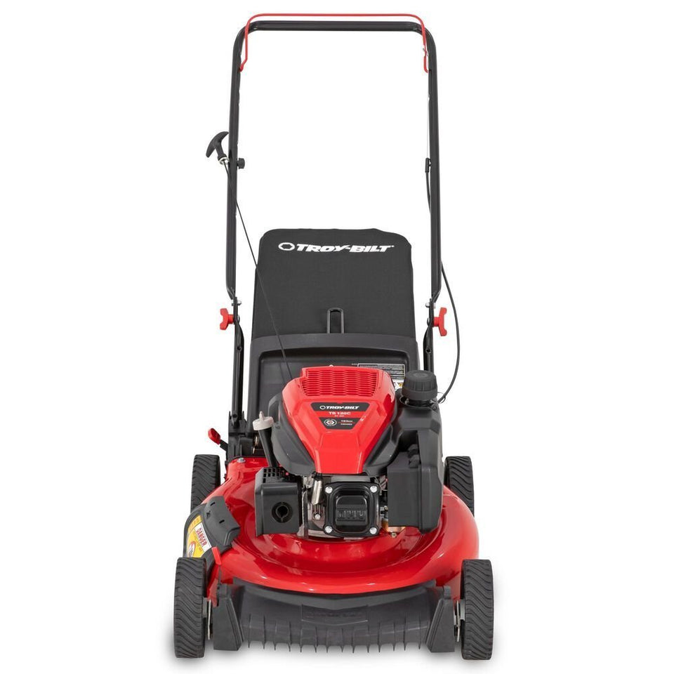 Troy-Bilt 21″ 163cc Gas Powered Walk-Behind Push Lown Mower
