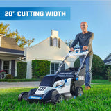 HART Tools 40V 20″ Brushless Self-Propelled Electric LownMower