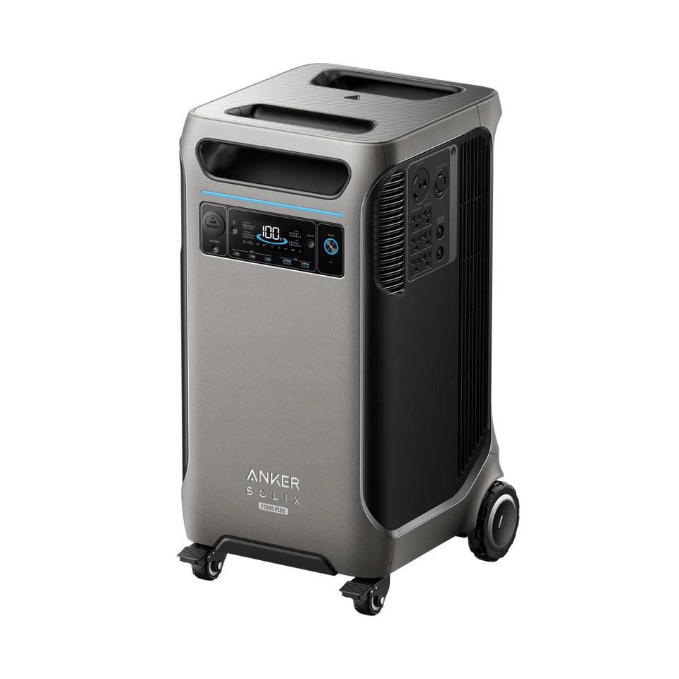 Anker SOLIX F3800 Plus Portable Power Station – 3,840Wh | 6,000W