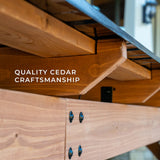 Backyard Discovery Saxony XL Cedar Grill Gazebo