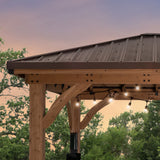 Backyard Discovery Cordova 14×10 Cedar Gazebo