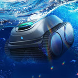 WYBOT C1 Cordless Robotic Pool Cleaner with Triple Motor, Wall Climbing, and Self-Parking