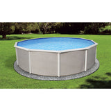 Blue wave 24′ x 52″ Round Belize Above Ground Swimming Pool