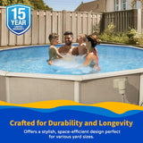 Ultra XTR® Frame Above Ground Pool with Sand Filter Pump – 18′ x 52″