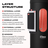 The Pod Company Sauna Pod 2.0 Portable 185°F Dry Heat Sauna with Natural Cotton and Red Light
