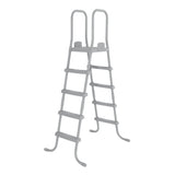 Coleman Power Steel 22’x52” Metal Frame Above Ground Pool w/ Pump, Ladder, & Cover, Gray