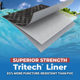 Coleman Power Steel 16 ft. x 42 in. Round Metal Frame Above Ground Pool Set