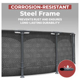 Coleman Power Steel 16 ft. x 42 in. Round Metal Frame Above Ground Pool Set