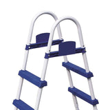 Bestway Steel Pro MAX 15′ x 48″ Round Above Ground Swimming Pool & Pool Ladder