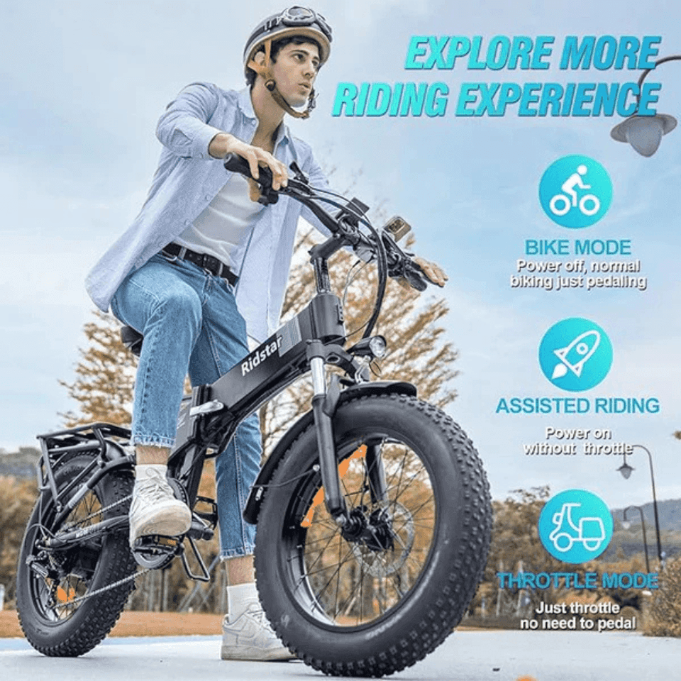 Ridstar H20Pro Folding Electric Bike