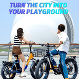 Ridstar MN26 1500W Unfoldable Fat Tire Mountain Ebike