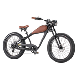  Revi Bikes Cheetah 48V 750W Hub Motor Fat Tire Electric Cruiser Bike