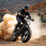Hovsco Moped style ebike 1500W 32-Mph/65-Mile Range