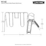 Lifetime Climb & Slide Playset – Ultimate Backyard Fun for Kids
