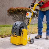 tomahawk power Tomahawk Electric 8 Concrete Scarifier Planer Grinder for Sidewalk Trip Hazard Repair etscar8 + etscar6tcc