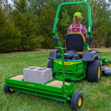 John Deere 40 in. Tow-Behind Combination Aerator-Spreader