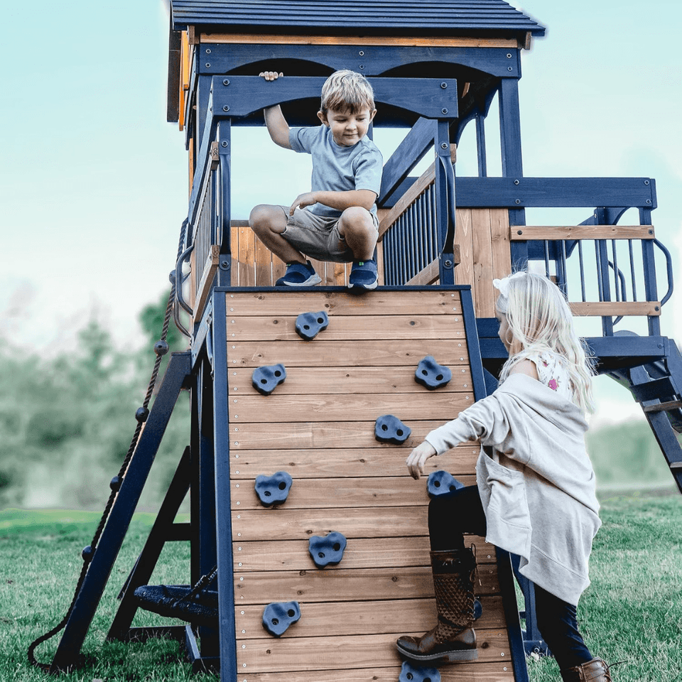 Timber Crossing Swing Set – Adventure Meets Stunning Design