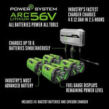 EGO POWER+ 42 in Z6 Zero Turn Mower with e-STEER ZT4205S