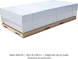 Tribeca 10 ft. W x 12 ft. D Wood Storage Shed With Floor