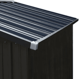 Veikous 8 ft. x 12 ft. Outdoor Storage Shed with Lockable Door and Vents