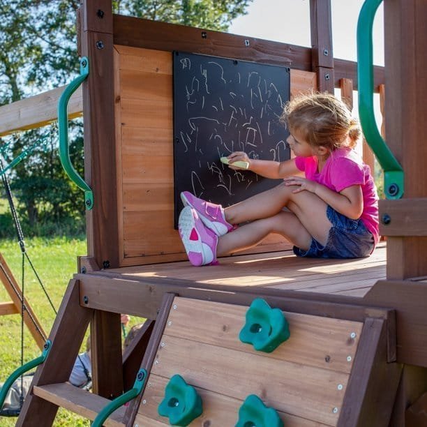 Backyard Discovery Cedar Cove Swing Set